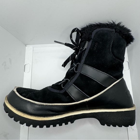 Sorel Tivoli II Waterproof Suede Faux Fur Interior Lace Up Winter Boots - Picture 6 of 11